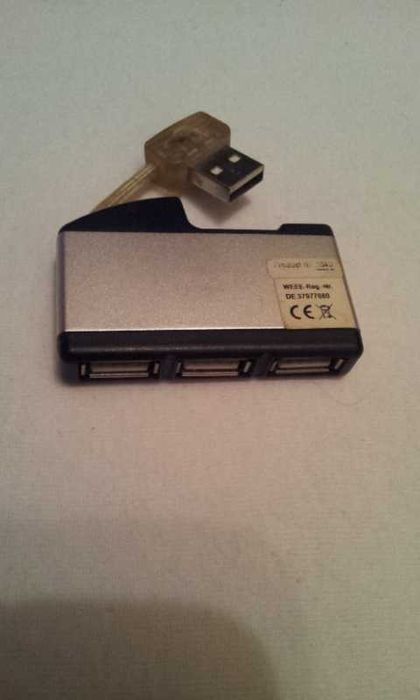 Hub/repartitor USB Hama 1x4, 1x3