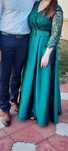 Rochie verde-smarald