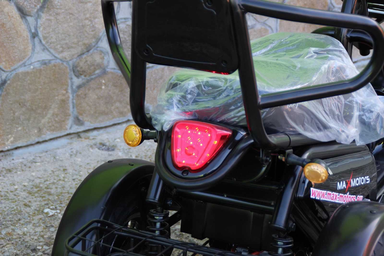 Двуместна Електрическа Триколка MaxMotors Pudding 1500W