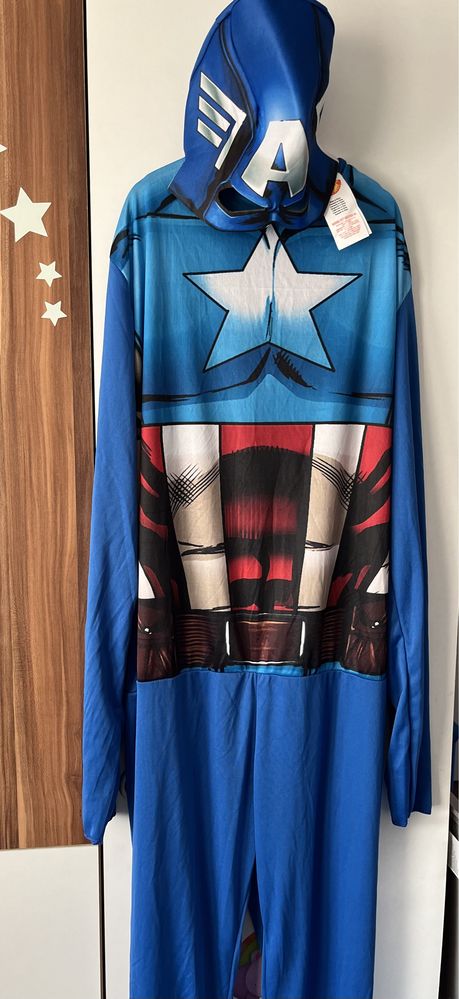 Costum Captain America halloween marimea  XL si M