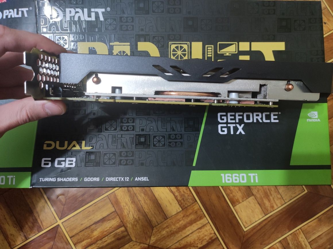 Продам видеокарту Palit 1660TI