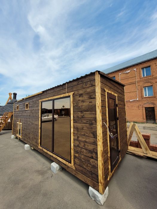 Мобильные бани в наличии и на заказ