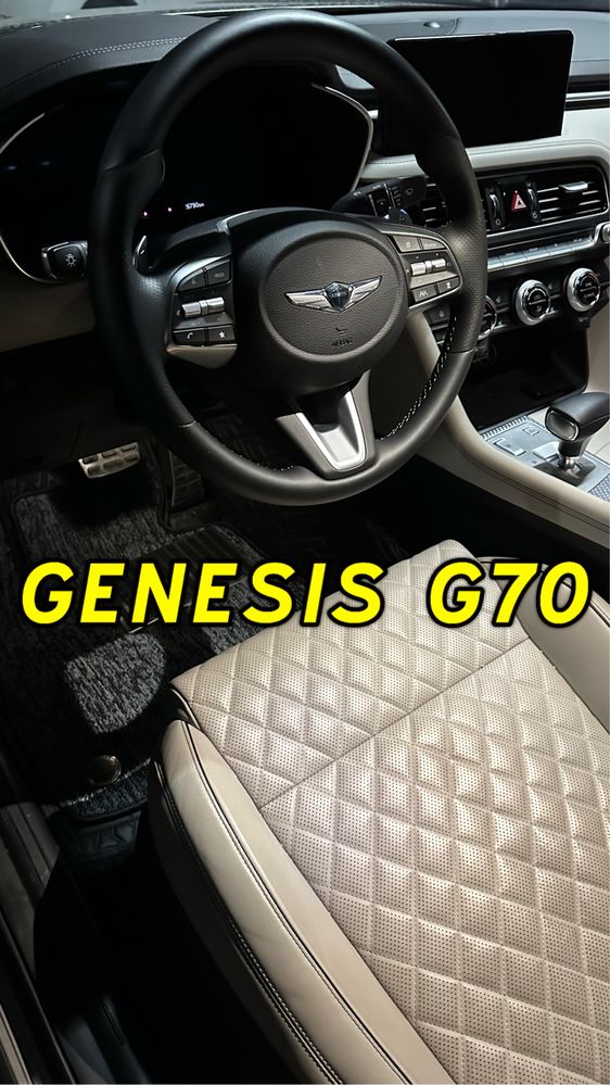9D polik / коврики для Genesis G70
