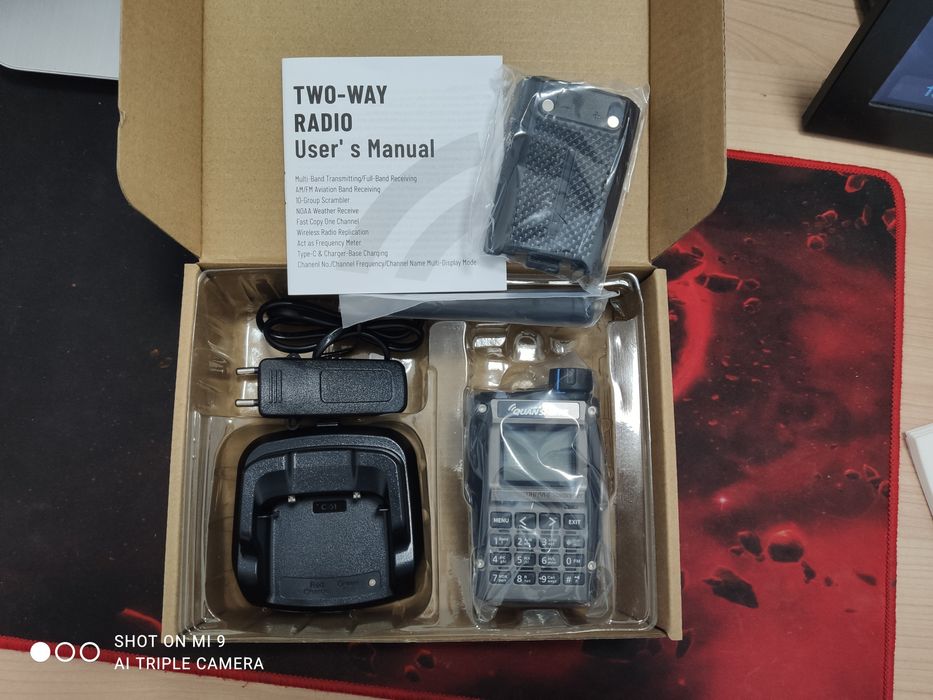 Statie radio Quansheng Mini Kong UV-K1 (8) modelul cu baterie scurtă)