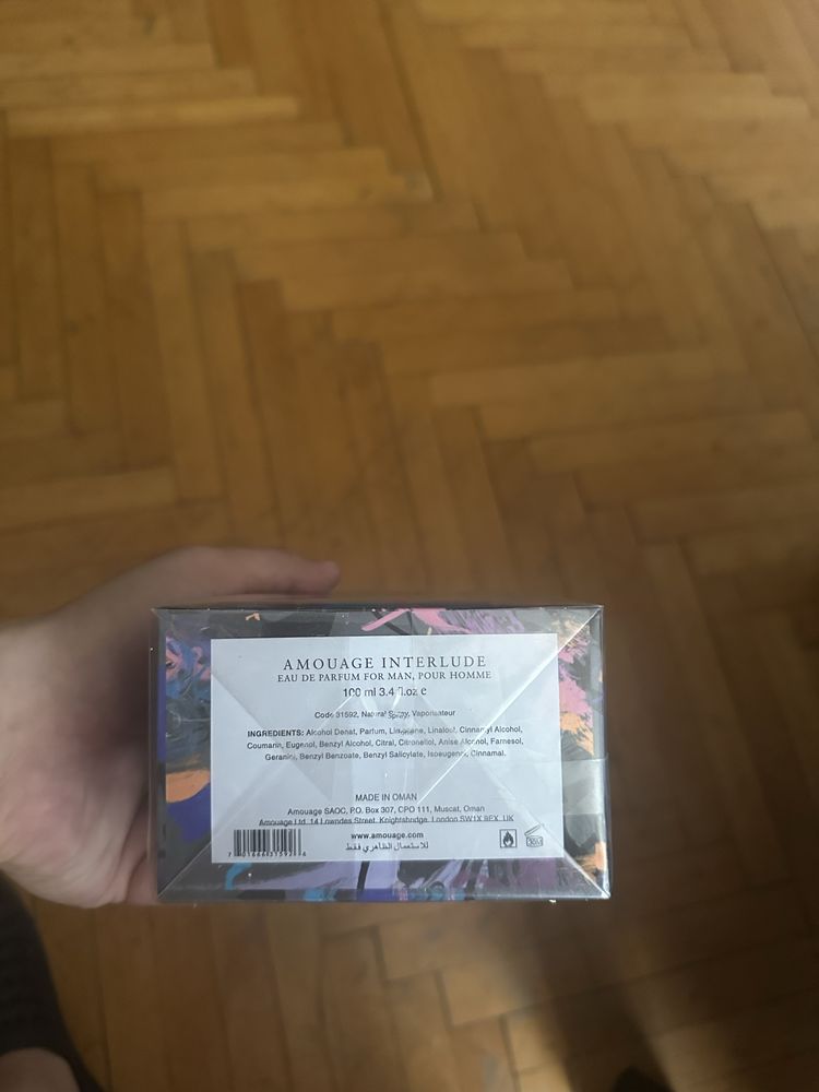Amouage Interlude de barbati