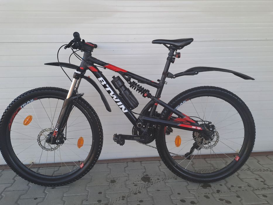 Bicicletă Rockrider 520 S full suspension