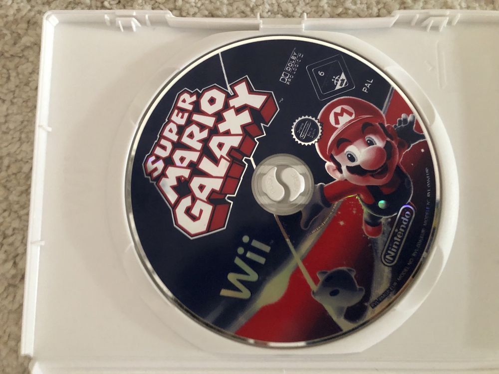 Discuri wii super mario galaxi si de blob