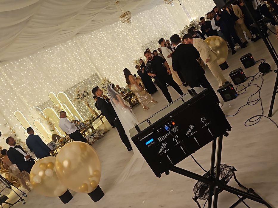 Masina Baloane cu Fum - model 2025 (+ Ventilator + suport + lichide)