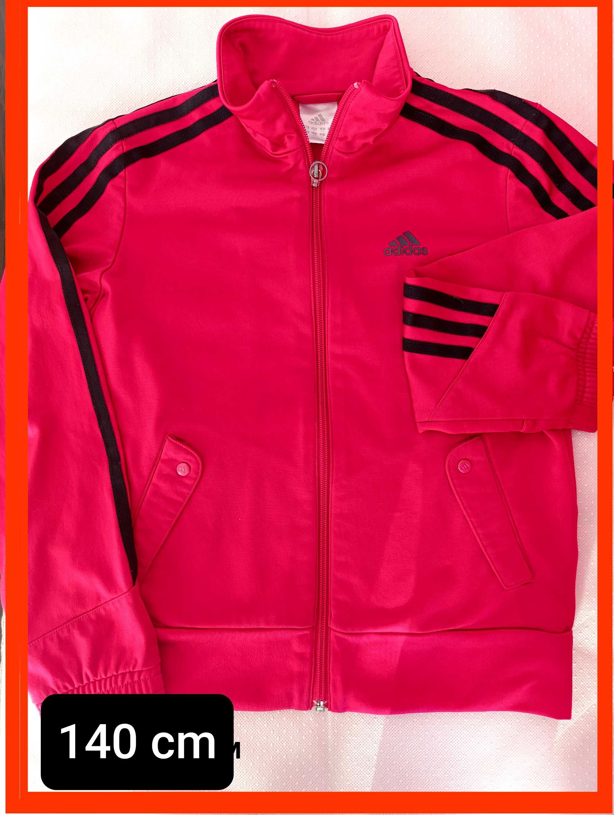 Стилно оригинално спортно горнище Adidas 140 cm