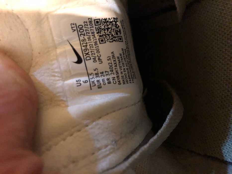 NikeWaffle One Leather 'Limestone Ale Brown маратонки
