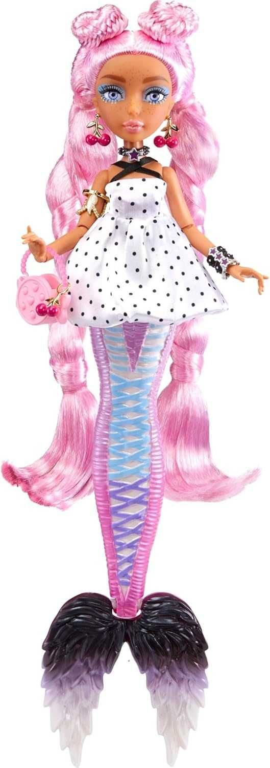Кукла русалка Mermaze Mermaidz Мора с допълнителна опашка и дрехи