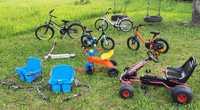 6 Biciclete, 2 trotinete si scranciob pentru copii, import Germania