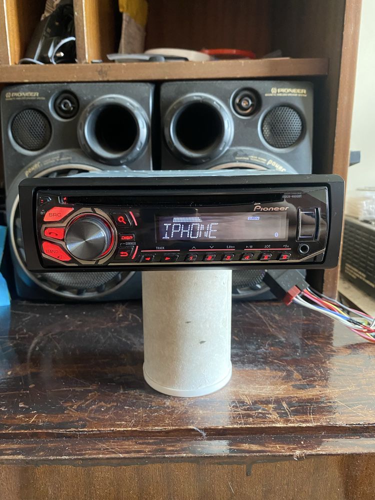 Pioneer deh-4600bt - BLUETOOTH USB Aux радио плеър за кола cd сд