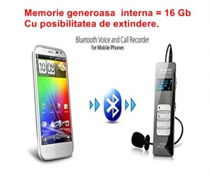 Reportofon spy SMART, cu conectare  bluetooth la telefon