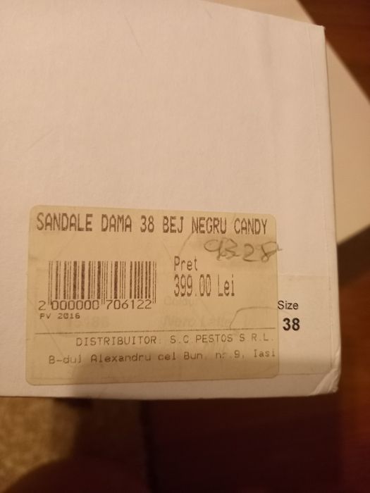 Sandale elegante Il passo 38