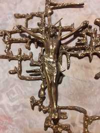 Crucifix vechi din bronz
