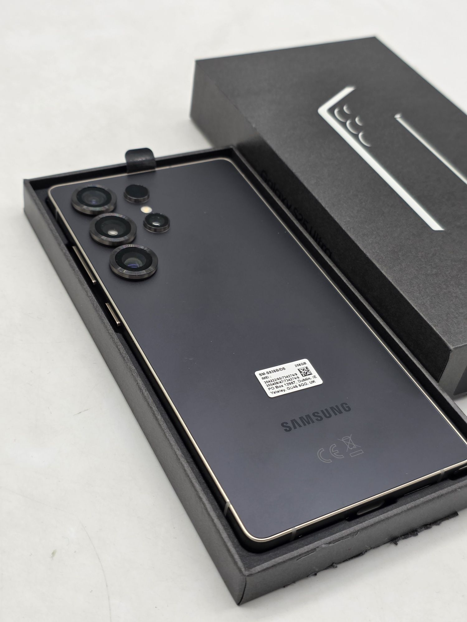 Samsung s25 ultra, Titanium Black, 256gb, NEACTIVAT, liber de retea