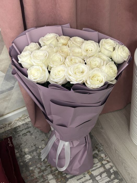 цветы, белые розы