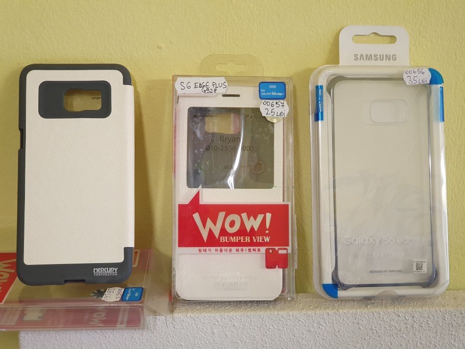Husa samsung s6 edge plus g928 huse originala flip silicon