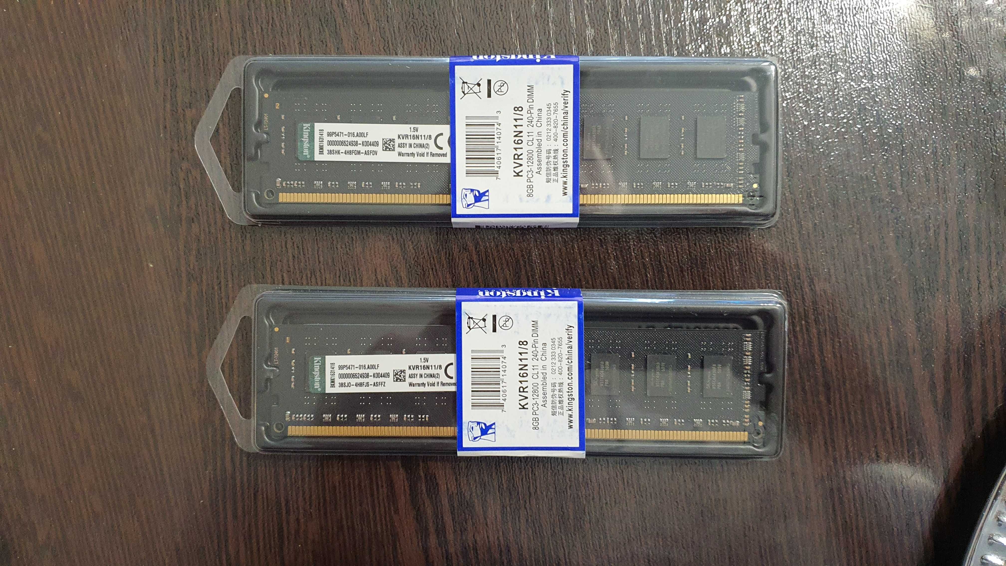 Продам оперативную память (ОЗУ) Kingston DDR3 8 Gb 1600MHz