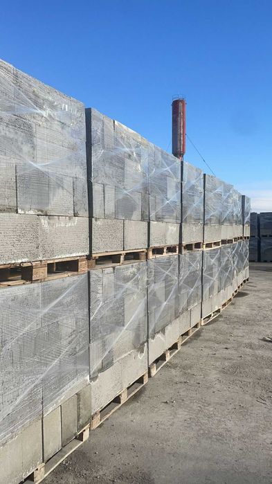 Газоблок Пеноблок ровный армированный