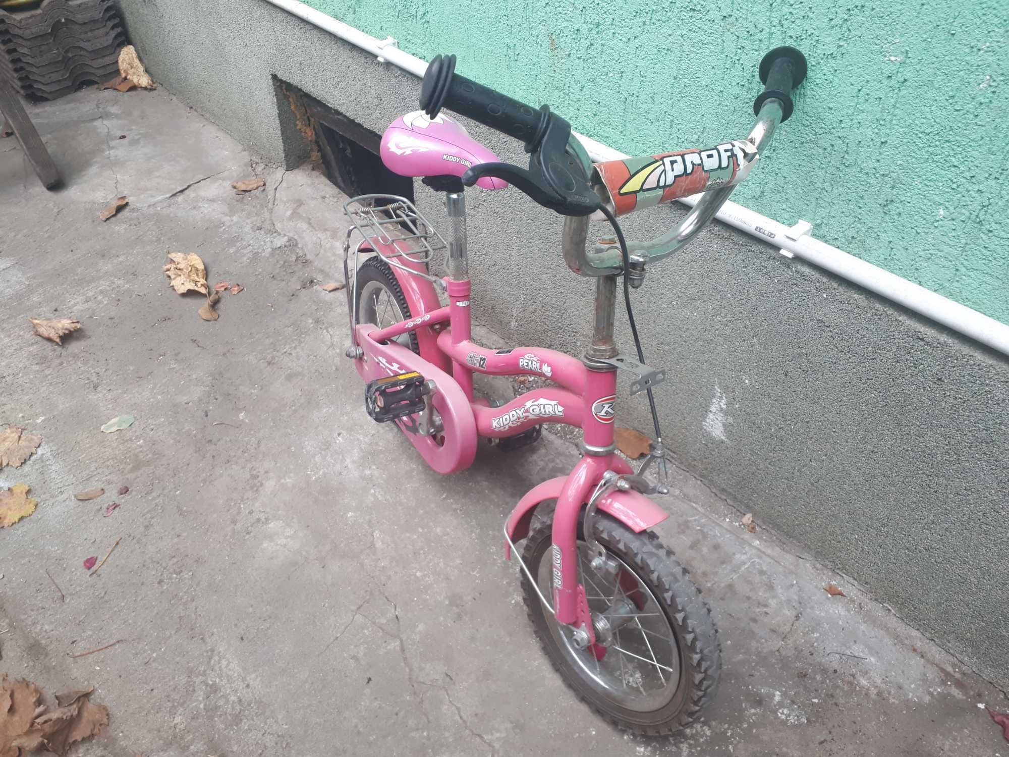 Bicicleta fete roți de 12 inch
