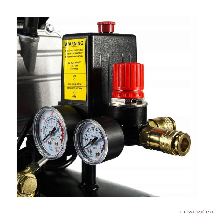 Compresor 24L 8bari pe ulei Black 2.8kw 120l/min 12853