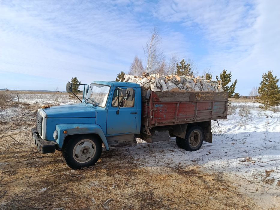 Дрова рубленые и нерубленые