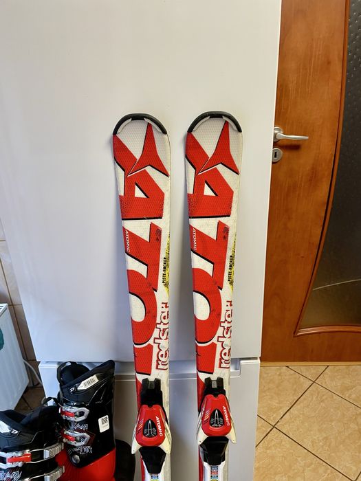 Schiuri 130 cm atomic de copii sau adulti cu clapari set ski