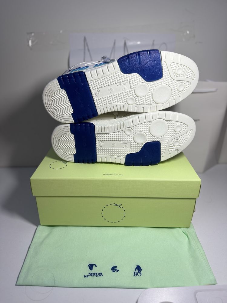Adidasi Off-White Out Of Office Lace-Up Sneakers for walking