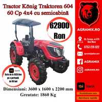 Tractor Konig Tractoren 60 CP cu/fara cabina nou Agramix