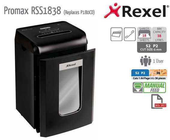 Продаю Шредер Rexel RSS1838