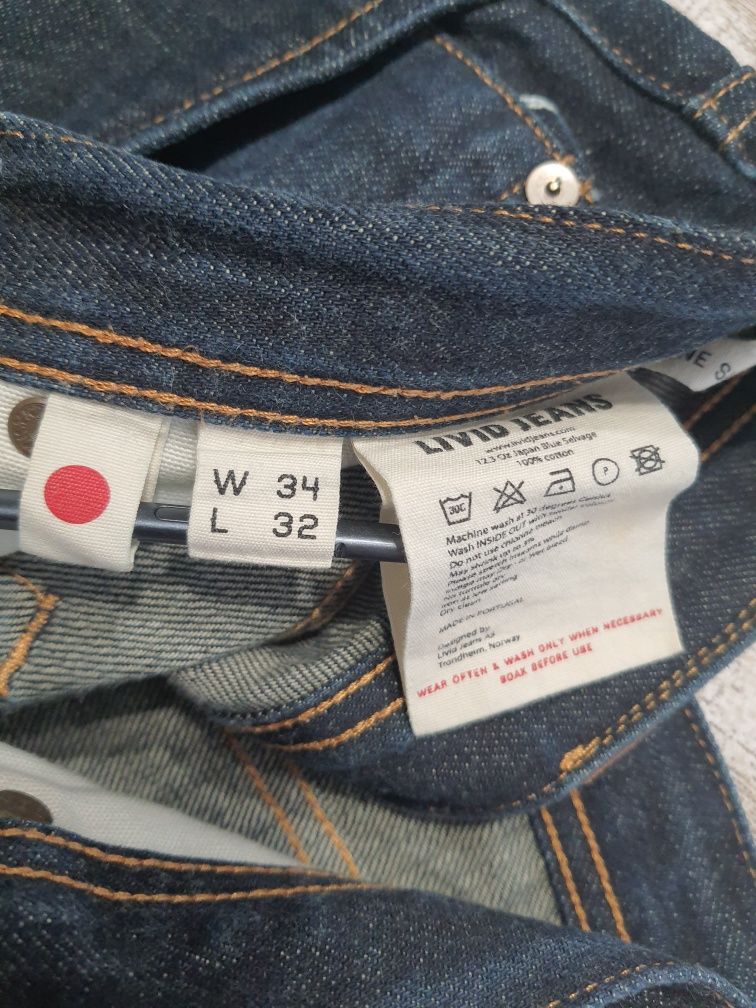 Livid Selvedge Japan Denim W34
