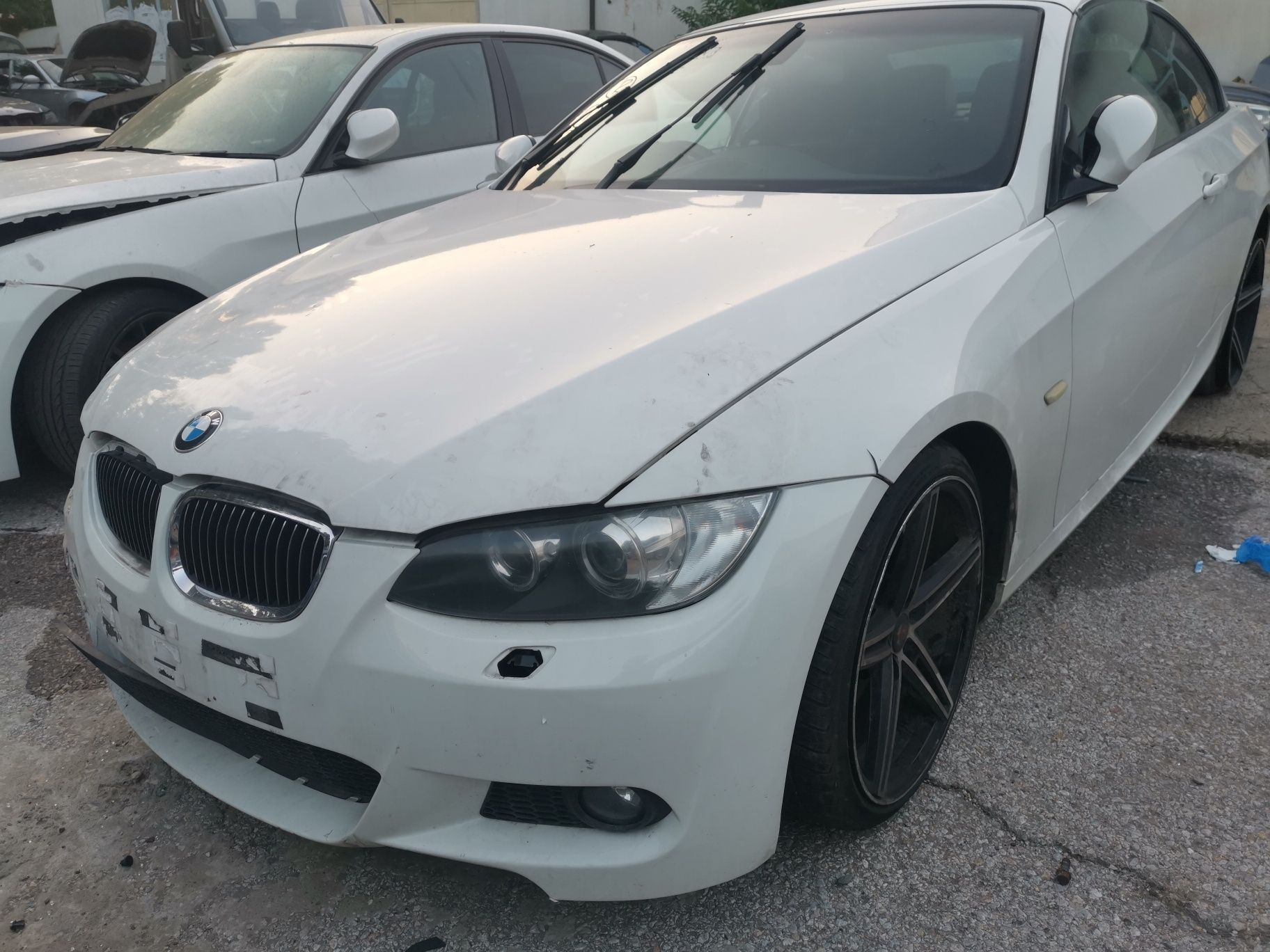 на части 335i e93
306кс n54 bmw e93 м пакет cic нави волан с пера