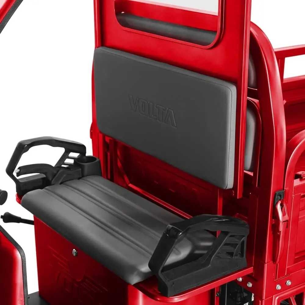 Tuk Tuk Hercules Electric, Motor 3900W, Cu Permis, Cu Cabină, Roșu