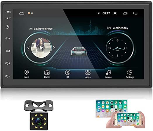 Универсална 7 инча мултимедия за кола 2DIN,Android,GPS,навигация