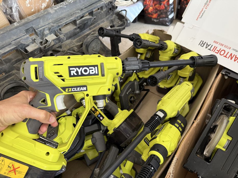 Ryobi  Mașină de spălat cu presiune fără fir 18V ONE, 22bar