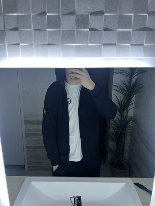 stone island zip