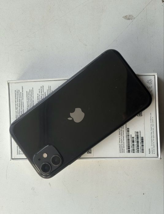 Подам Смартфон Apple iPhone 11 64Gb Slim Box черный