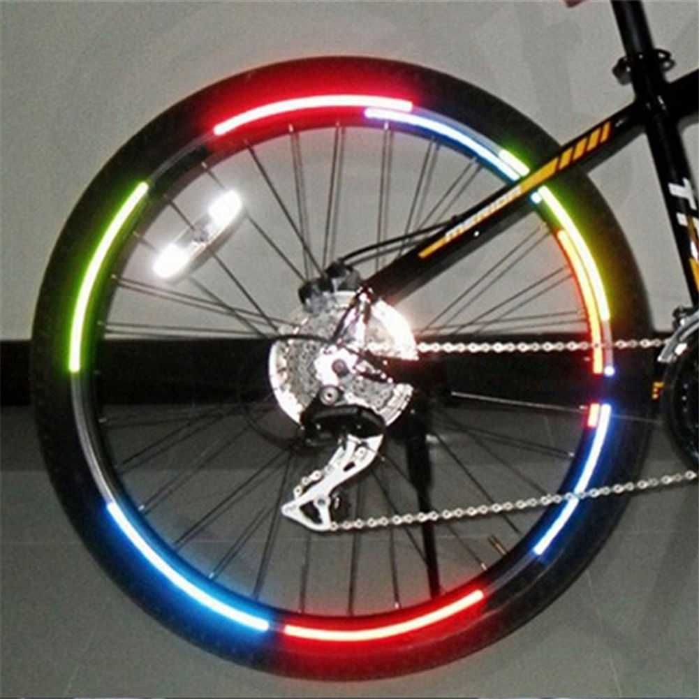 Banda folie reflectorizanta janta bicicleta motocicleta trotineta auto