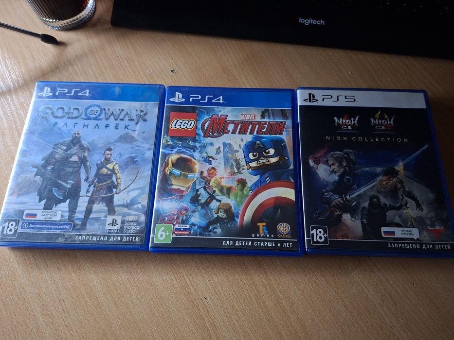 Диски Playstation 4 и 5