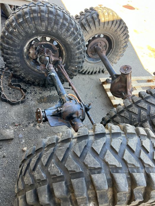 Гуми 40х13.5 р17 с джанти 10ж -44