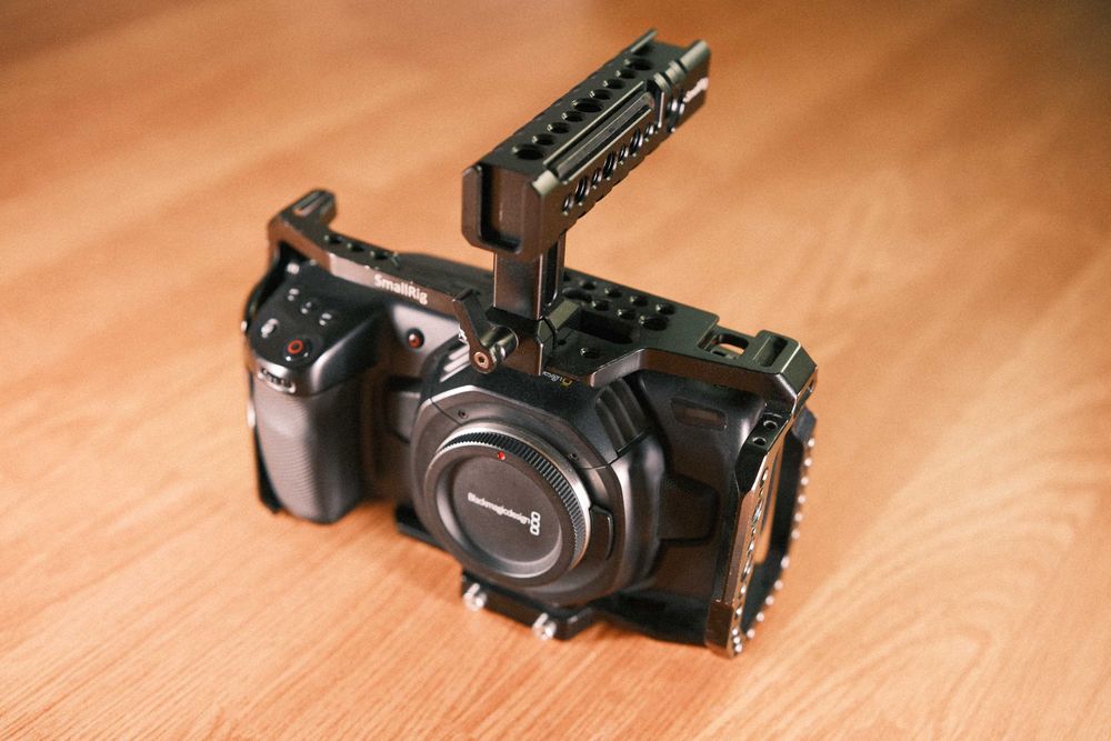 Vand Blackmagic Pocket Cinema Camera 4k folosit