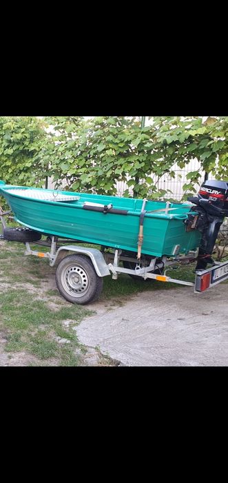 Vând barca aluminiu