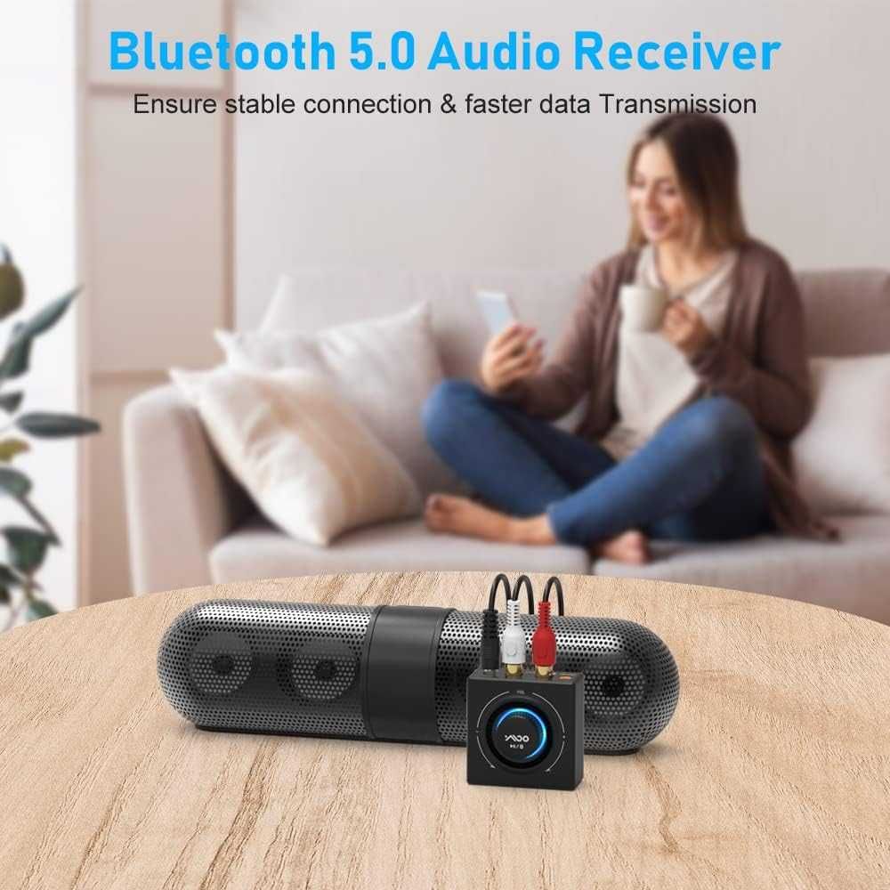 B06T3 Receptor adaptor Bluetooth 5.3,audio HiFi SBC AAC AUX RCA 3,5 mm