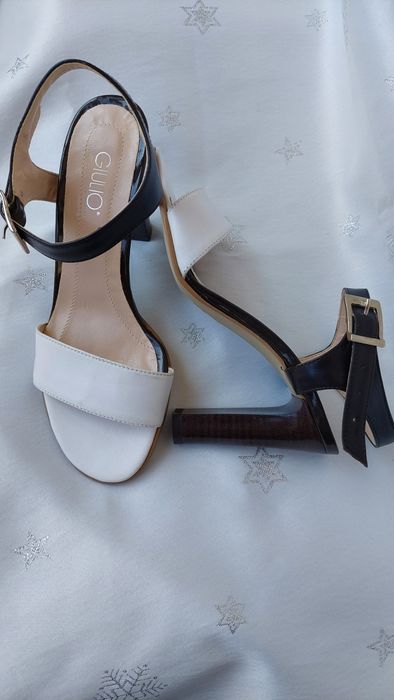 Sandale noi, piele naturala, unicat casa moda marimea 37