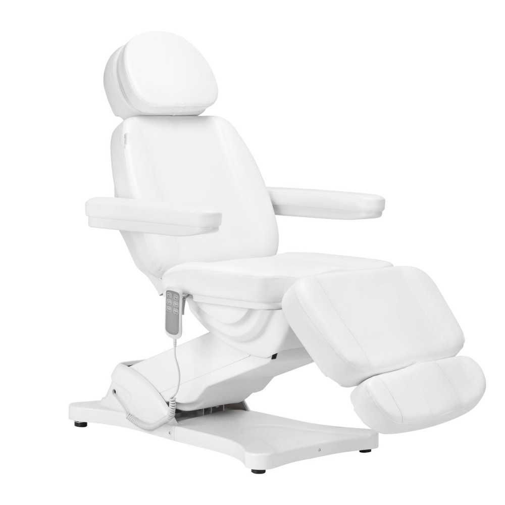 Електрическа кушетка Sillon Classic (3 мотора) - бяла