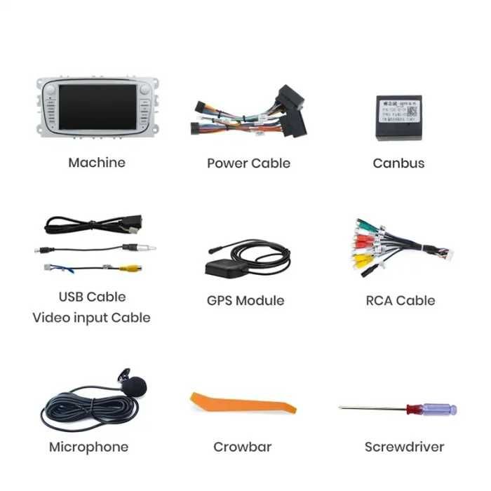 Navigatie Android Dedicata Ford , Carplay Android Auto , Youtube Waze