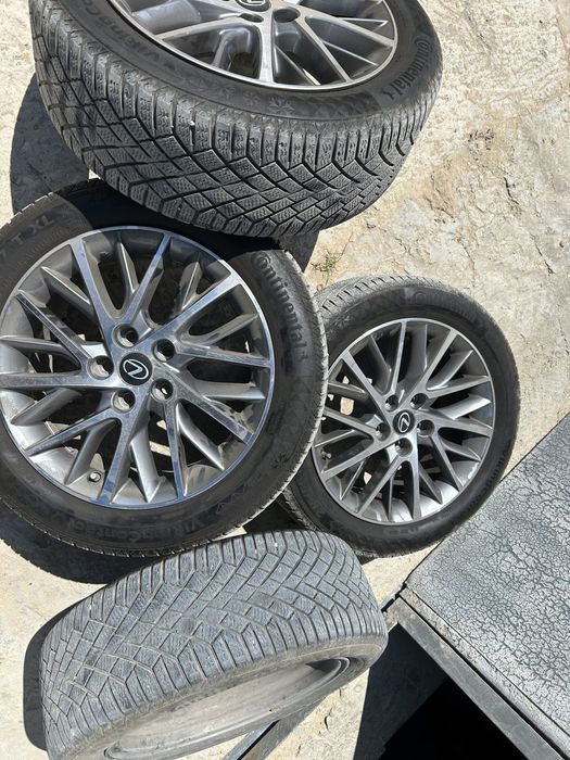 Дисклер аяғымен 2015ж.ес350-ден түскен 215/55/17 котиненталь фирмасы б