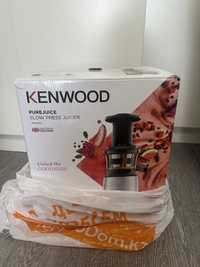 Шнековая соковыжималка Kenwood (почти новая) с гарантией.